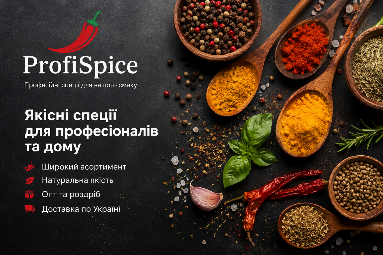 ProfiSpice - спеції з усього світу