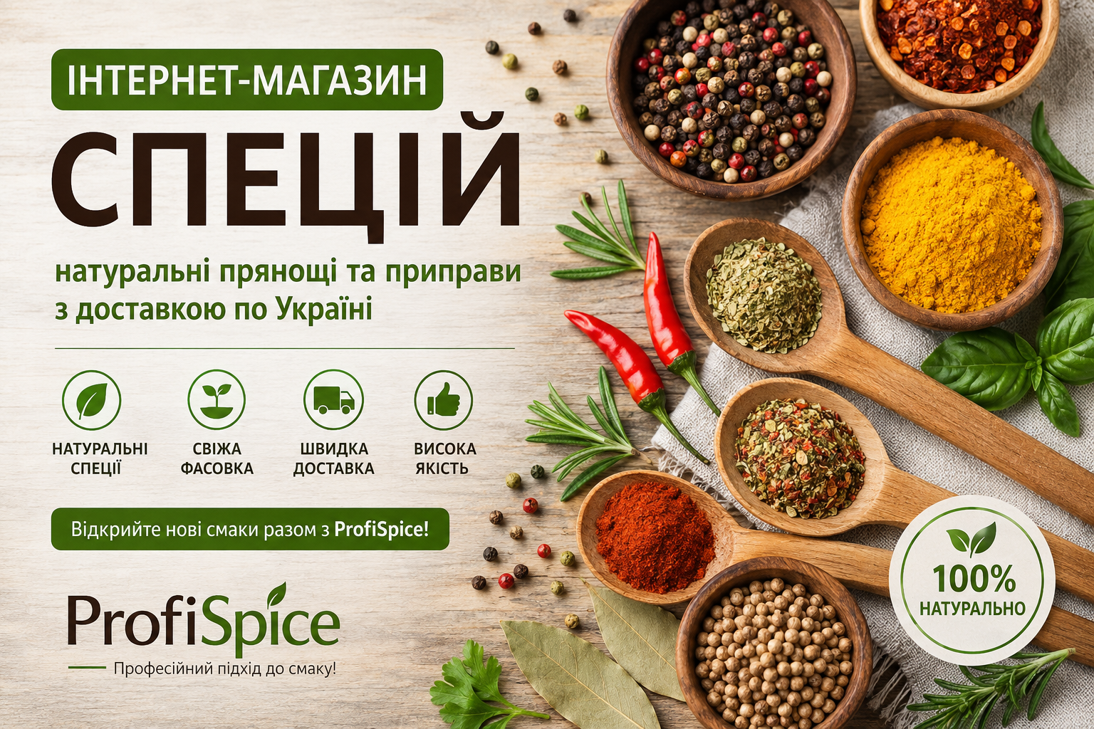 Інтернет-магазин спецій